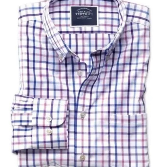 Charles Tyrwhitt Other - Men’s NWT Charles Tyrwhitt multi check button down